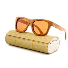 Load image into Gallery viewer, Turquoise Wooden Sunglasses