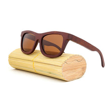 Load image into Gallery viewer, Turquoise Wooden Sunglasses
