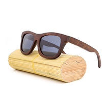 Load image into Gallery viewer, Turquoise Wooden Sunglasses