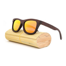 Load image into Gallery viewer, Turquoise Wooden Sunglasses