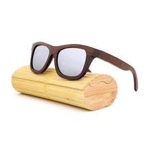 Load image into Gallery viewer, Turquoise Wooden Sunglasses