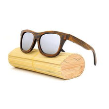 Load image into Gallery viewer, Turquoise Wooden Sunglasses