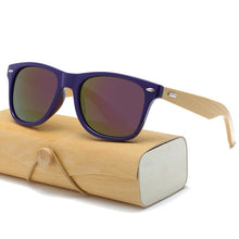 Load image into Gallery viewer, Square Wooden Sunglasses