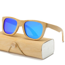 Load image into Gallery viewer, Square Wooden Sunglasses