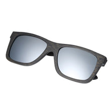 Load image into Gallery viewer, Black Frame Wooden Sunglasses