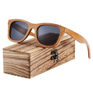 Vintage Wooden Sunglasses