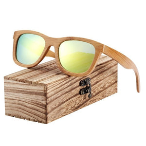 Vintage Wooden Sunglasses