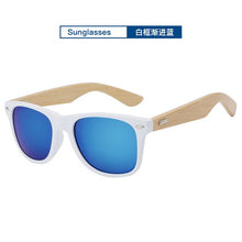 Load image into Gallery viewer, Brand Design Wooden Sunglasses