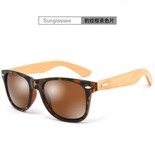 Load image into Gallery viewer, Brand Design Wooden Sunglasses