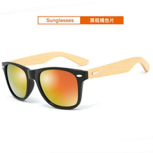 Load image into Gallery viewer, Brand Design Wooden Sunglasses