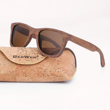 Load image into Gallery viewer, Black Walnut Wooden Sunglasses
