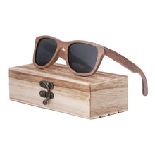 Load image into Gallery viewer, Walnut Wooden Sunglasses