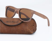 Load image into Gallery viewer, Walnut Wooden Sunglasses