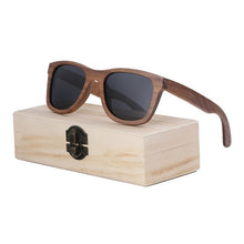 Load image into Gallery viewer, Walnut Wooden Sunglasses