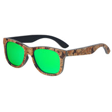 Load image into Gallery viewer, Wooden Cork Frame Sunglasses