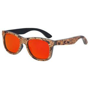 Wooden Cork Frame Sunglasses